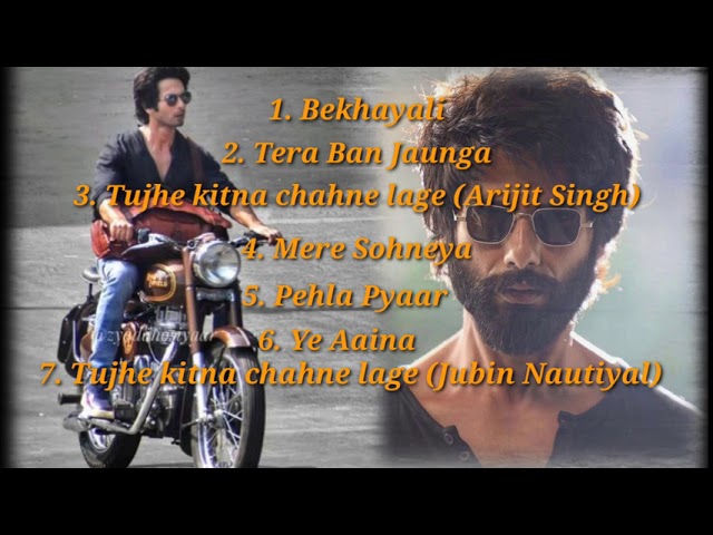 Kabir Singh movie full album song - kabir singh audio songs jukebox - Shahid Kapoor, Kiara Advani SDDEFAULT Thumbnail