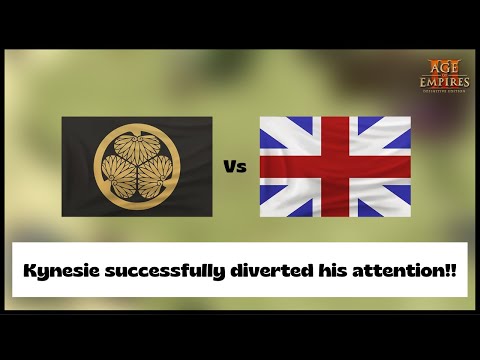 Age of Empires 3- Japan Vs British | Pro match- Kynesie Vs Kanimisoniki  | Definitive Edition