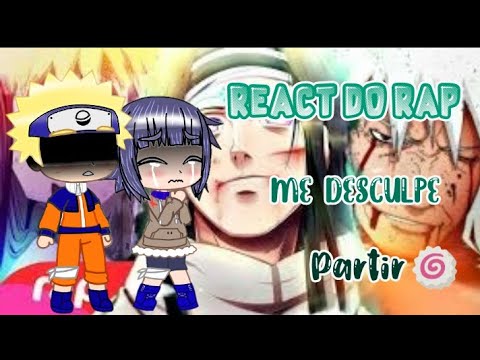 REACT DO RAP ME DESCULPE POR PARTIR (gacha club)