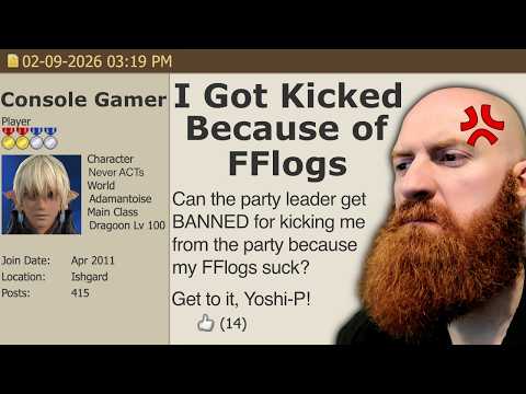 Kicked From Party Because of FFlogs ?? FFXIV Players Complain on the Official Forum