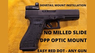Red dot sight instillation! NO MORE MILLED SLIDES!!!