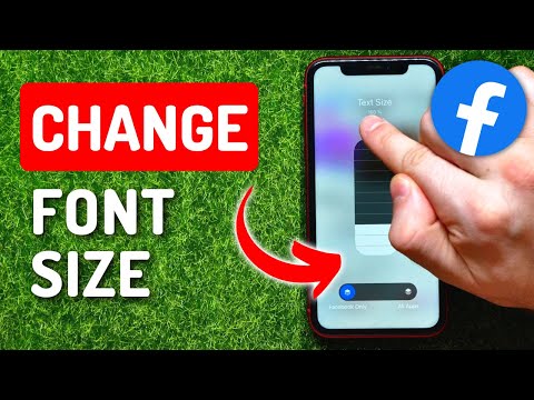 How To Change Font Size In Facebook On Iphone