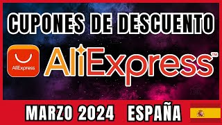 Cupones de Descuento Aliexpress Marzo 2024 - Valetines Day Aliexpress 2024 Aliexpress España