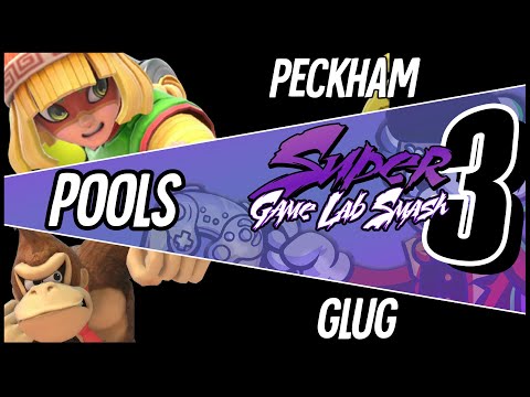 SUPER-GameLab-Smash #3 Peckham (MinMin) Vs  Glug (DonkeyKong)