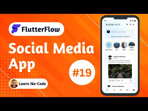 Build a Social Media App with FlutterFlow #19 -  Chat