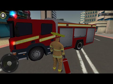 NY City Firefighter Simulator Game (Mission 1-8) - Android Gameplay FHD