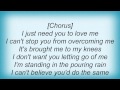 Kutless - Overcoming Me Lyrics
