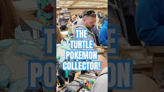 New to the hobby and he’s on the hunt already! The Turtle Pokemon Master! #pokemon #shorts #fyp