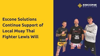 Escone Solutions continue support for local Muay Thai fighter