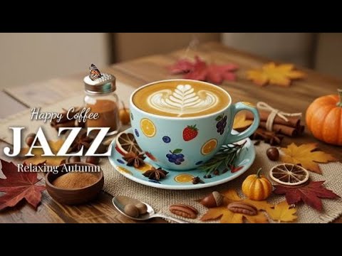 Golden Harvest Jazz 🌾 Autumn Coffee Ambience – Equinox Ember