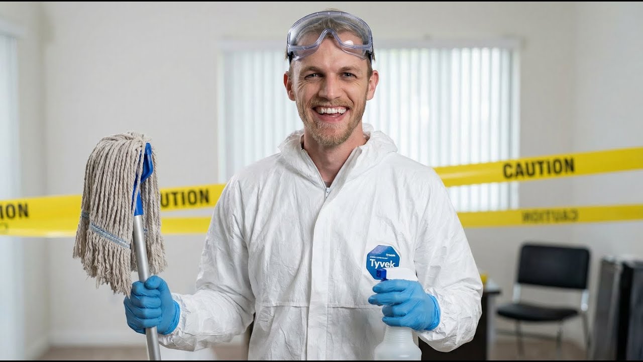 Een - na - laatste livestream - Misdaad Schoonmaker Simulator