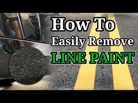 HOW TO QUICKLY AND EASILY REMOVE ROAD PAINT FROM YOUR CAR