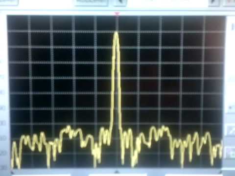 Sigmacom FM DDS Exciter spectrum