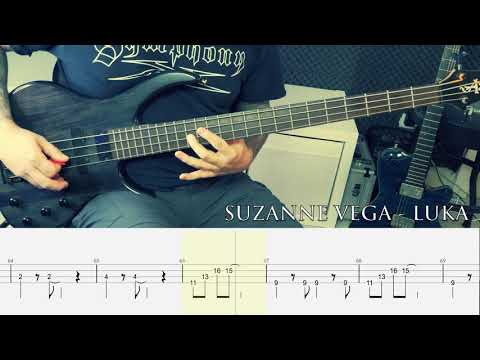 SUZANNE VEGA - Luka [BASS COVER + TAB]