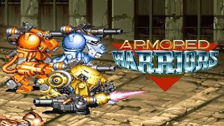 Armored Warriors MAME arcade gameplay video