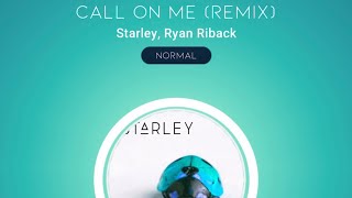 Cover art for Call on me (Ryan Riback remix)