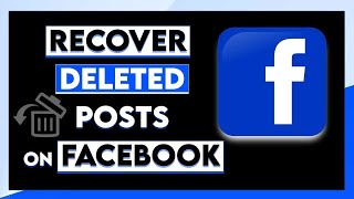 How to recover deleted post from Facebook 2023 | Deleted post on Facebook