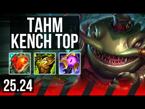 TAHM KENCH vs GAREN (TOP) | 35K damage | EUW Master | 25.24