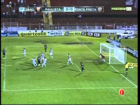 Paulista x Ponte Preta   1T   LAZARO #4