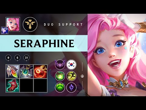 Seraphine Support vs Rell - KR Master Patch 25.22