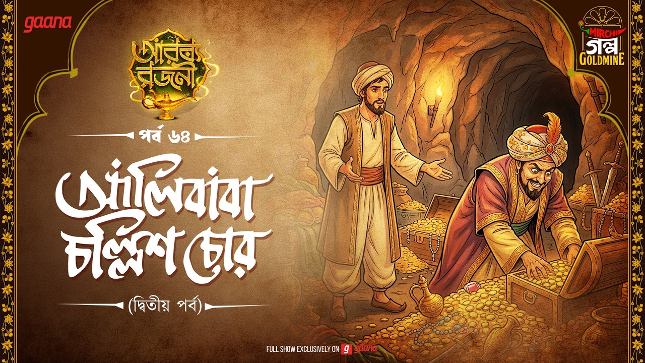 Alibaba and the Forty Thieves | আলিবাবা ও চল্লিশ চোর | Arabian Nights Ep 64 | Golpo Goldmine