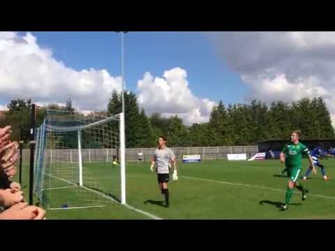Dunstable Town 2-1 Hitchin Town - Matt Lench Free Kick