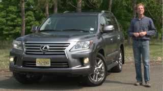 2013 Lexus LX570 - Drive Time Review with Steve Hammes
