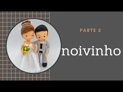 Noivinho de biscuit - parte 2
