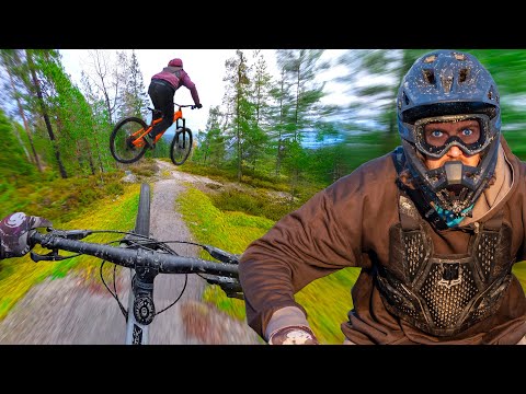 40 År Nybegynner prøver Downhill - Drammen bikepark