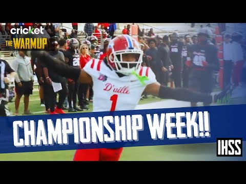 State Final Previews and an interview with Red Oak Wide Receiver, Taz Williams