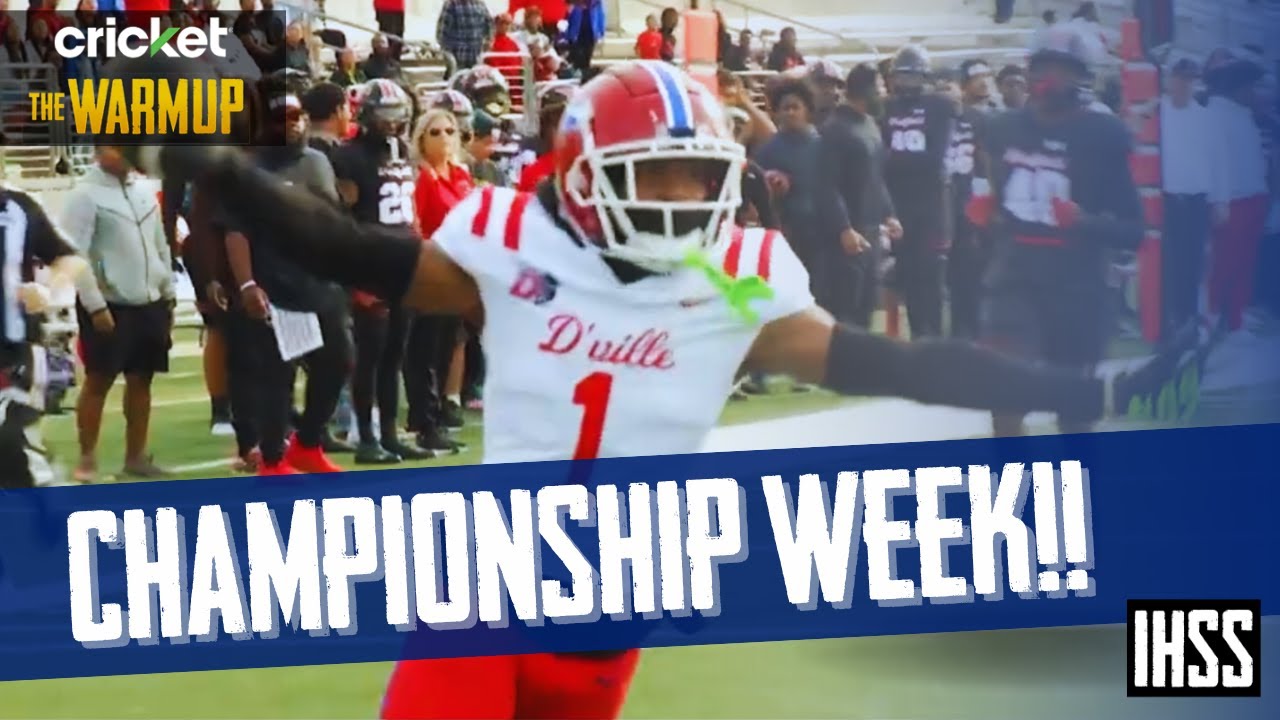 State Final Previews and an interview with Red Oak Wide Receiver, Taz Williams