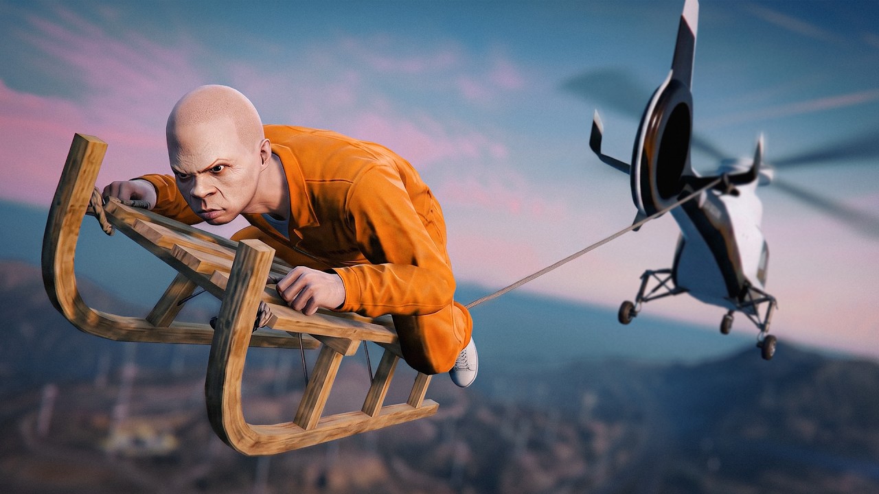 САМЫЙ БЕЗУМНЫЙ ПОБЕГ В ИСТОРИИ в GTA 5 RP