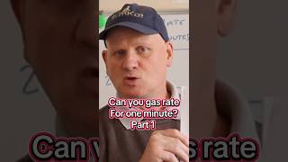 Can you gas rate for one minute? Part 1 #centralheating #gastraining #plumbing