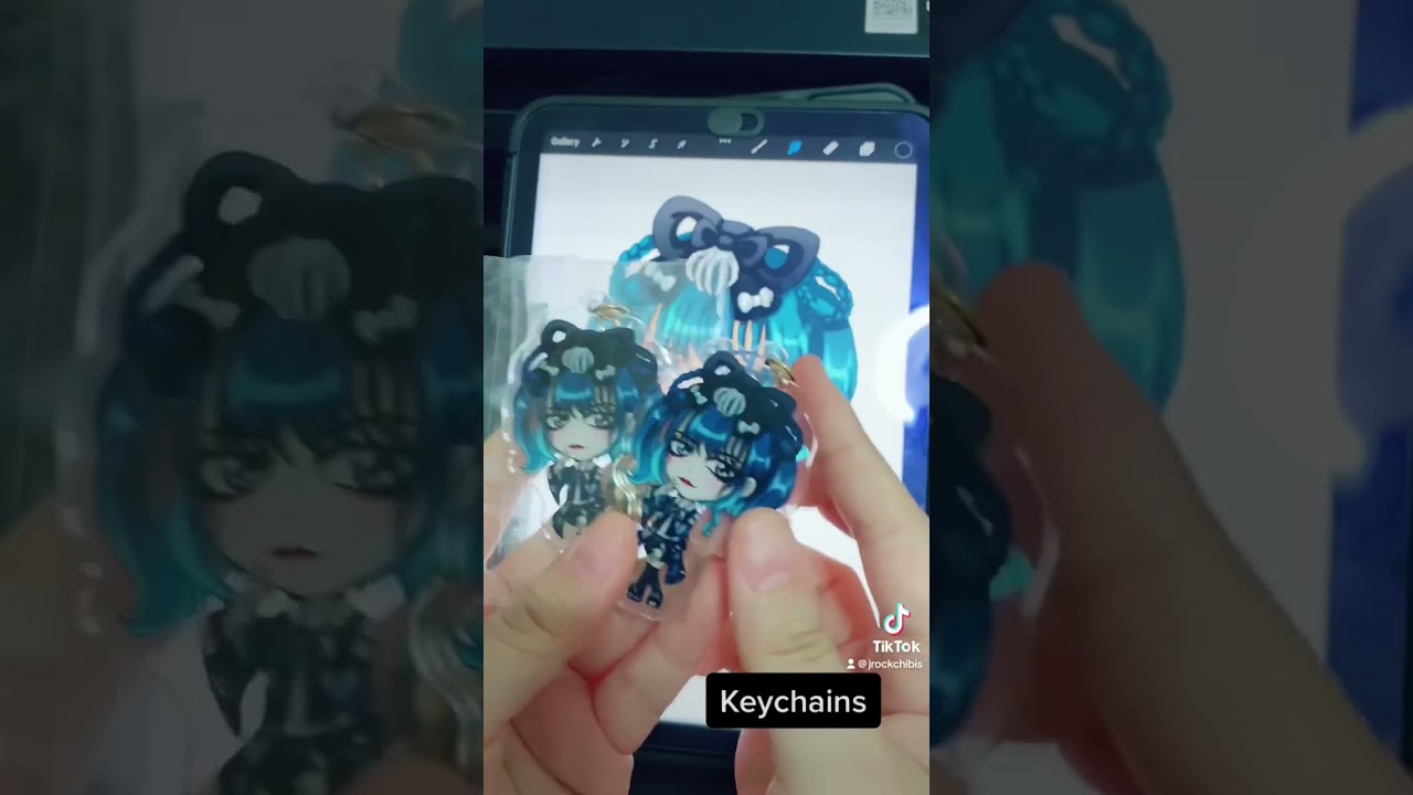 How I make chibis to life! You can adopt one! #chibicommission #commission #jrock #vkei