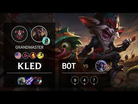 Kled Bot vs Kai'Sa - NA Grandmaster Patch 10.5
