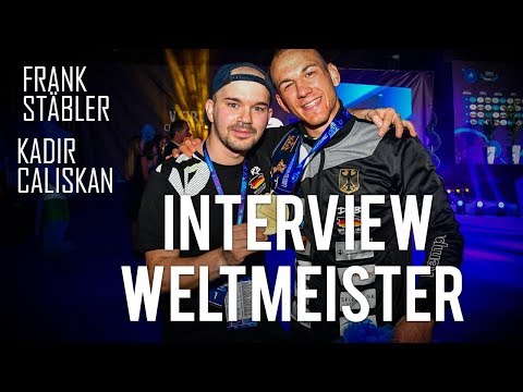 Frank Stäbler im Interview mit Kadir Caliskan (DRB) nach seinem Finaleinzug