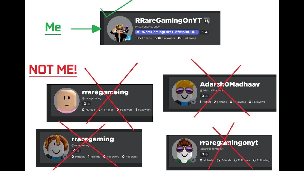 Beware of impersonators!!