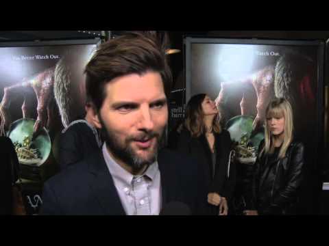 Krampus: Adam Scott Red Carpet Movie Premiere Interview | ScreenSlam