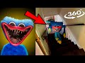 VR 360° Poppy Playtime Huggy Wuggy / He climbed into the house and attacked me! SOS / 360 video