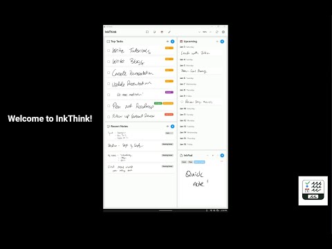 InkThink: Handwritten Planner