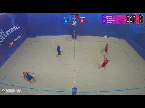08:10 V. Kushch / V. Shapoval - Y. Bohdashkin / Y. Sulyma 13.07.2022 | Winners Beach Volleyball