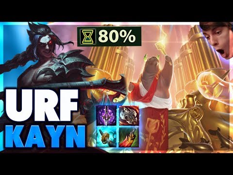 MOST MOBILE URF CHAMP? | URF KAYN FULL GAMEPLAY - BunnyFuFuu