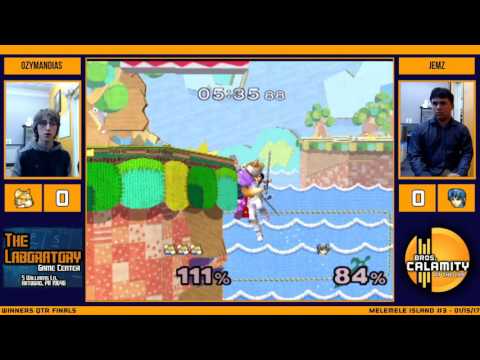 MMI #3 | JemZ (Marth) vs Ozymandias (Fox) - Winners Qtr Finals - Melee Singles