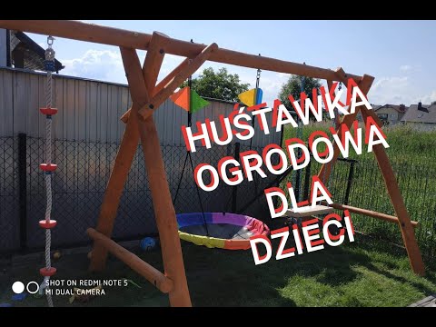 garden swing #Playground #Swing_for_children made of stamps