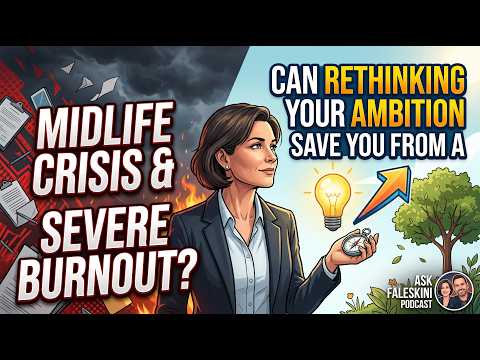 Can Rethinking Your Ambition Save You From a Midlife Crisis and Severe Burnout? Hugo Brooks — video