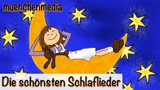 🌛 Schlaflieder für Kinder - Die schönsten Schlaflieder - Video Mix - Kinderlieder  - muenchenmedia
