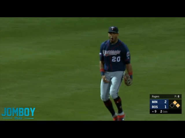 Eddie Rosario guns down Rafael Devers to end the game, a breakdown