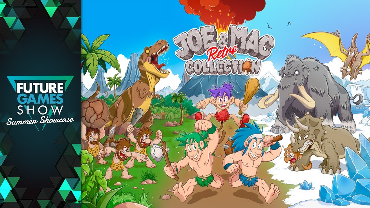 Joe & Mac Retro Collection Gameplay Trailer - Future Games Show Summer Showcase 2025 - YouTube