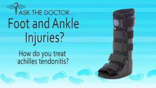 preview picture of video 'How Do I Treat Achilles Tendonitis?   West Chester, Newtown Square, Audubon PA - Podiatrist'