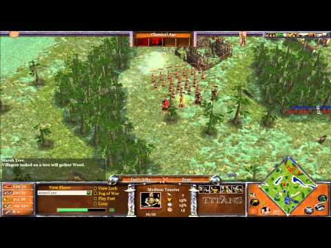 ArmyCore vs mG _Ero Age of Mythology The Titans